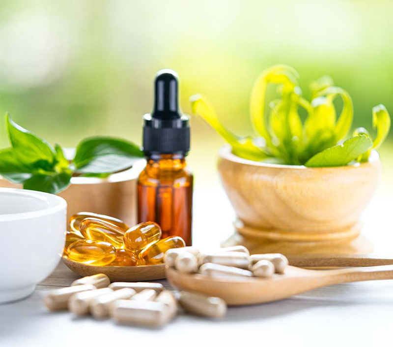 قابلة للتطبيق في أشكال مختلفة من المكملات الغذائية