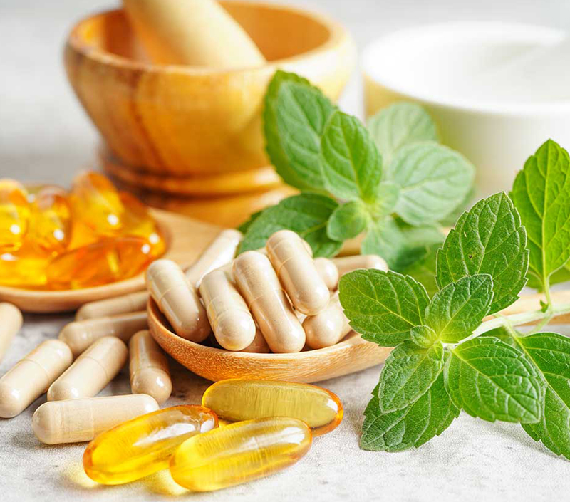 مناسب لأشكال مختلفة من المكملات الغذائية